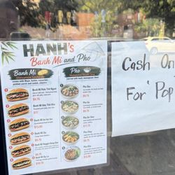 Garlic & Olive Pasta Eats - Menu; cash only for Viet pop up