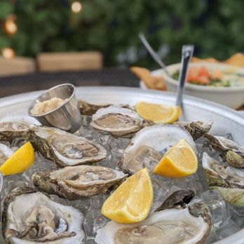 District 7 Grill - Raw oysters on the half shell - Burgers Near Me - Houston, Texas