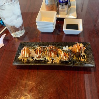 Mizu - Takoyaki appetizer. Yum - Sushi Bars Near Me - Oklahoma City, Oklahoma Mizu - Takoyaki appetizer. Yum - Sushi Bars Near Me - Oklahoma City, Oklahoma