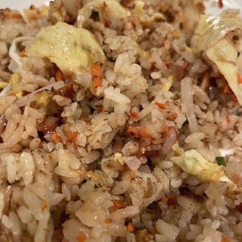 Men-Bei Ramen - a plate of fried rice and vegetables - Ramen Near Me - Santa Clara, California