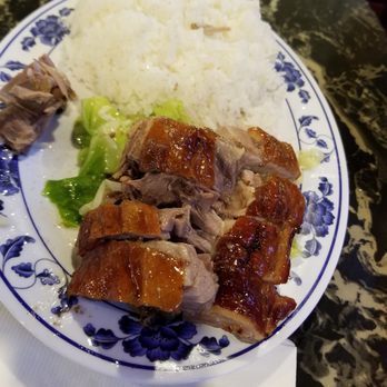 Megastar BBQ Restaurant - BBQ Duck plate, alternate angle. - Barbeque Near Me - Kent, Washington Megastar BBQ Restaurant - BBQ Duck plate, alternate angle. - Barbeque Near Me - Kent, Washington
