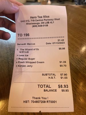 Hero Tea Mississauga by null