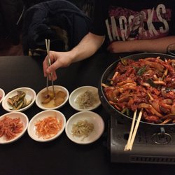 Ho Do Ri - Beilagen und Osambulgogi.