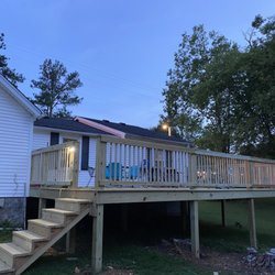 Rick's Cigar Lounge - Our new back deck!