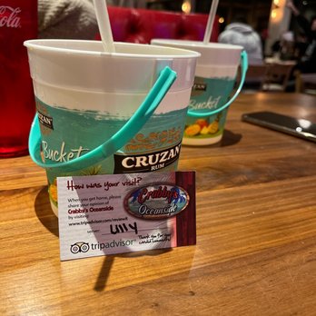 Crabby's Oceanside - this is the  in - Seafood Near Me - Daytona Beach, Florida