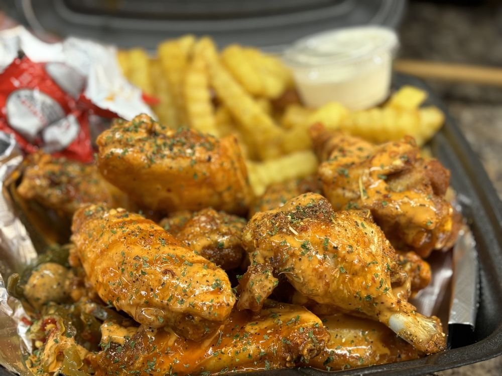 Food from Suga Shack