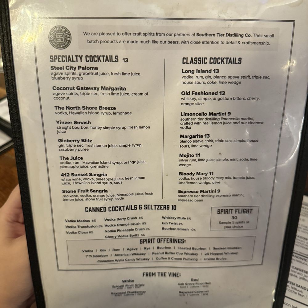 Southern Tier Brewery Pittsburgh - Menu - Breweries Near Me - Pittsburgh, Pennsylvania Southern Tier Brewery Pittsburgh - Menu - Breweries Near Me - Pittsburgh, Pennsylvania