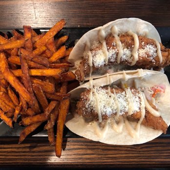 The Local Tavern & Grill - Chicken Tackos with a great Avocado Aioli - Salad Near Me - Sandwich, Massachusetts