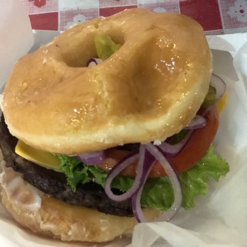 Ohio State Fair - Donut burger - Festivals Near Me - Columbus, Ohio
