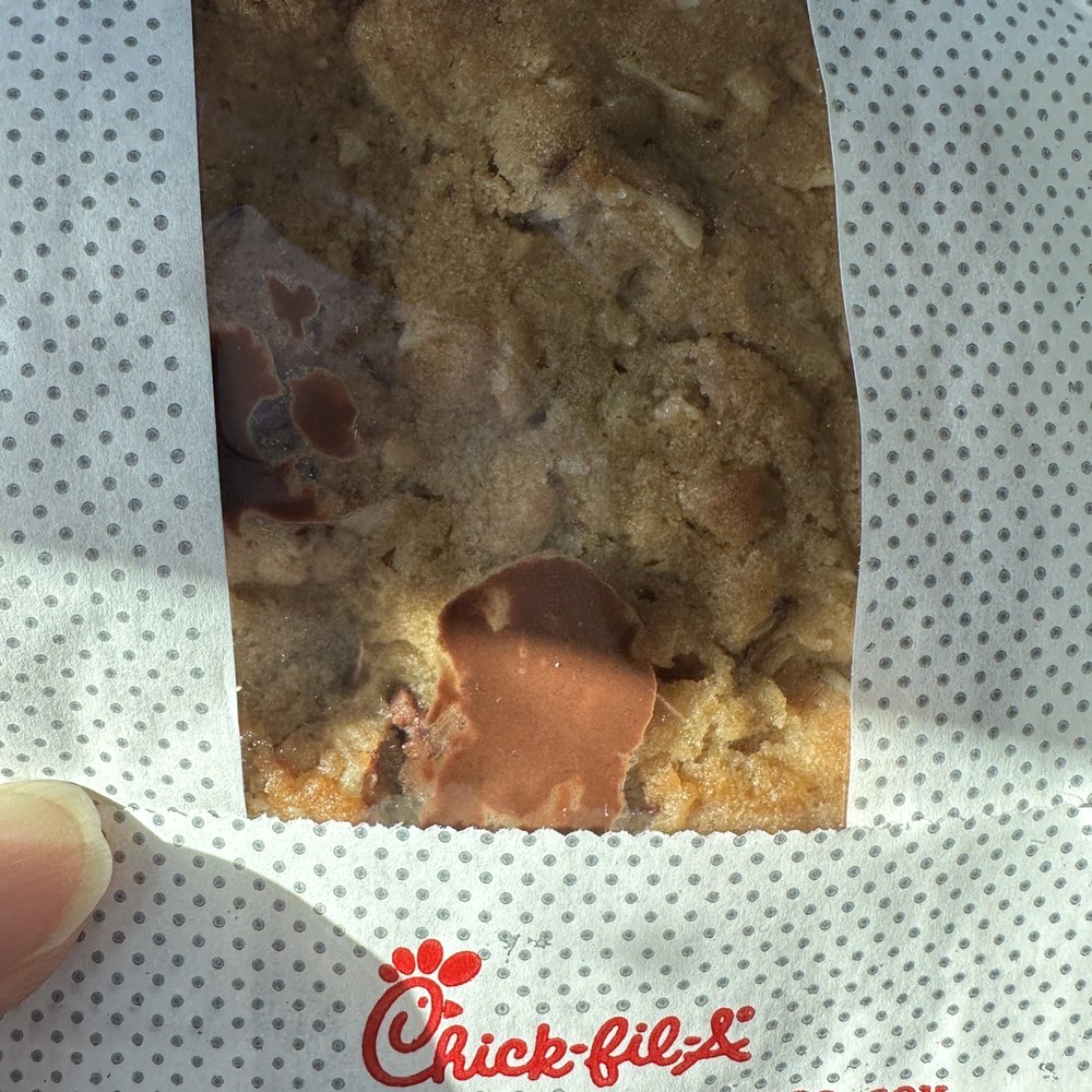 Chick-fil-A - Chocolate Chunk Cookie - Fast Food Near Me - Irvine, California Chick-fil-A - Chocolate Chunk Cookie - Fast Food Near Me - Irvine, California