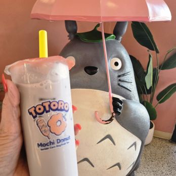 Totoro Mochi Donut - Taro - Donuts Near Me - Friendswood, Texas