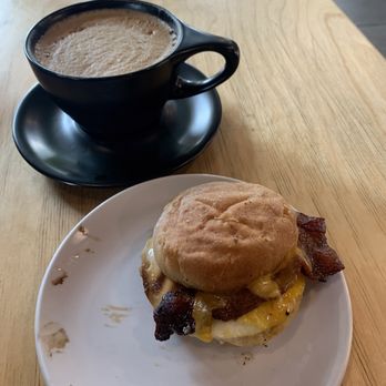 Crema Coffee + Bakery - Cappuccino and Kickstart Sandwich - Bakeries Near Me - Portland, Oregon Crema Coffee + Bakery - Cappuccino and Kickstart Sandwich - Bakeries Near Me - Portland, Oregon