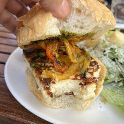 Red House - Delicious halloumi sandwich!