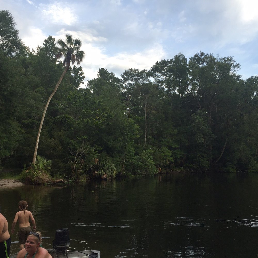 Makin' Tracks Trail Rides - The river again - Horseback Riding Near Me - Fort McCoy, Florida