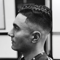 The Noble Barber Shop - "Nothing is black or white" Nelson Mandela