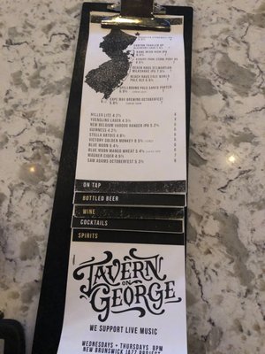 Menu photo 6 Tavern on George New Brunswick, NJ Menu photo 6 Tavern on George New Brunswick, NJ