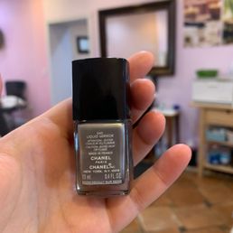 Brought my own Chanel nail polish with me and it's great! !