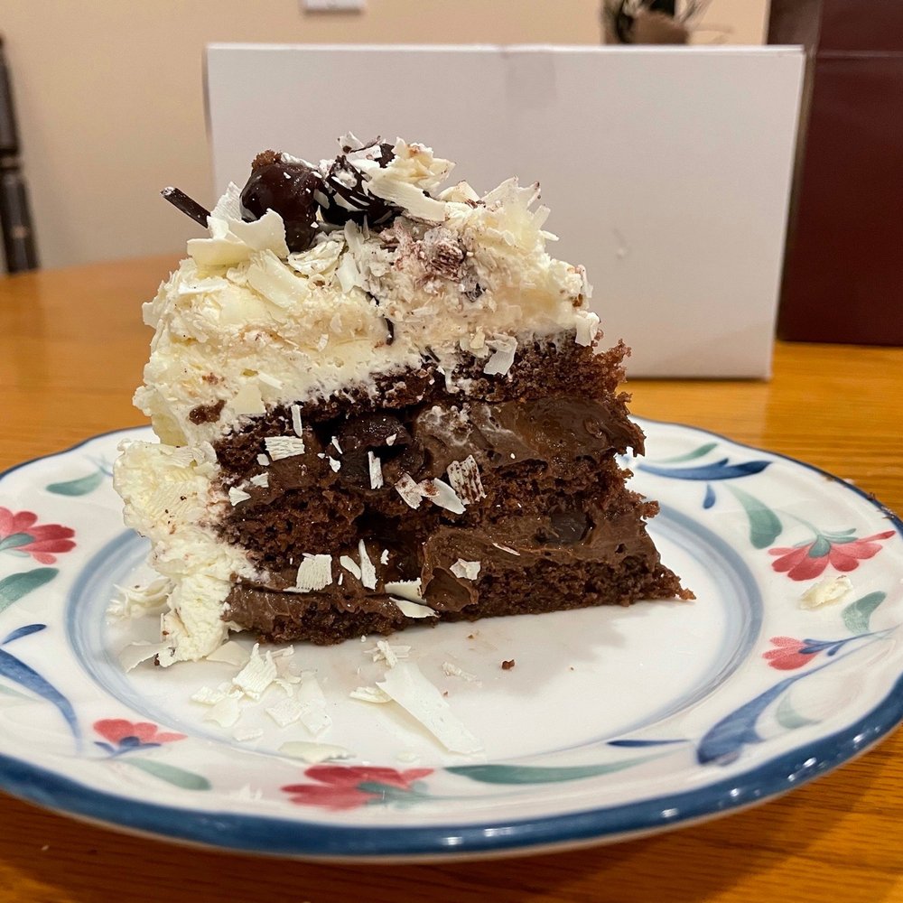 Thierry - Slice of Black Forest cake - Patisserie/Cake Shop Near Me - Vancouver, British Columbia Thierry - Slice of Black Forest cake - Patisserie/Cake Shop Near Me - Vancouver, British Columbia