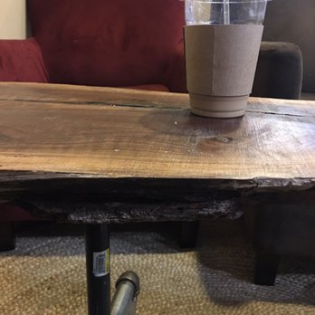 Gramz Bakery - Beautiful live edge tables handmade by the owner. They're really quite stunning. - Bakeries Near Me - Columbus, Indiana