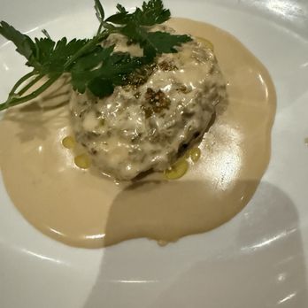 Tapas Papa Frita - Setas con Queso De Cabra stuffed portobello with a heavenly creamy sauce - Spanish Near Me - Scottsdale, Arizona Tapas Papa Frita - Setas con Queso De Cabra stuffed portobello with a heavenly creamy sauce - Spanish Near Me - Scottsdale, Arizona