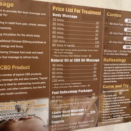 Menu Prices