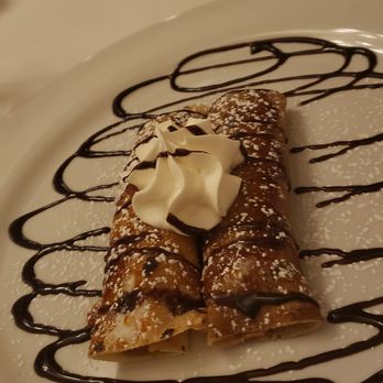 Metro 8 Steakhouse - Dulce de Leche Crepes -  Tasted like they were made in the heavens! - Steakhouses Near Me - Durham, North Carolina