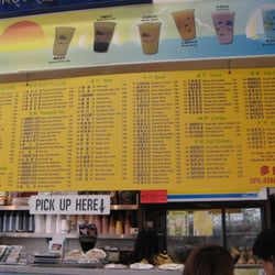 Splash Corner - Menu