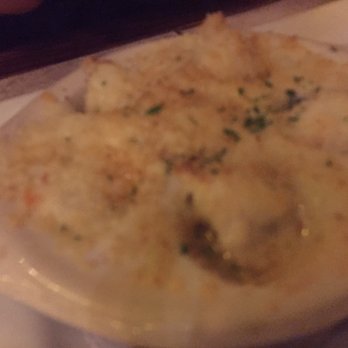 Cabernet Grill - Not a good photo but it was served in an escargot tray, it was crab gratin... Very good - Seafood Near Me - Fredericksburg, Texas