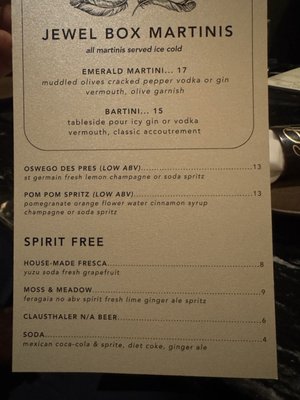 Menu photo 4 Jewel Box Steak Lake Oswego, OR Menu photo 4 Jewel Box Steak Lake Oswego, OR