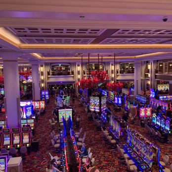 Encore Boston Harbor - Overlooking the slot machines at Encore, Boston. - Resorts Near Me - Everett, Massachusetts