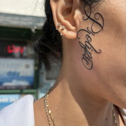Broadway Tattoos - Face tattoo