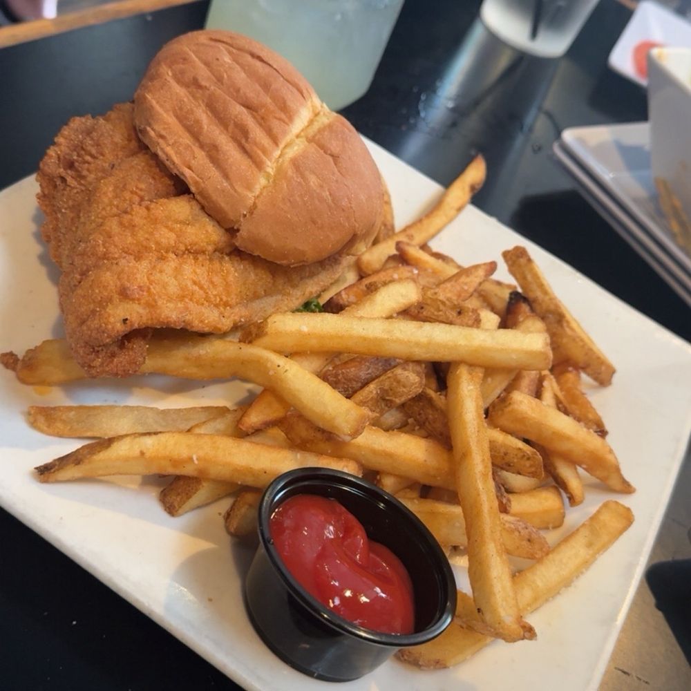 Oakley Pub and Grill - Fried fish sandwich and fries - Burgers Near Me - Cincinnati, Ohio Oakley Pub and Grill - Fried fish sandwich and fries - Burgers Near Me - Cincinnati, Ohio