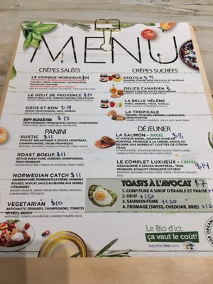 Menu photo 2 Maison Vieux-Montreal Montreal, QC Menu photo 2 Maison Vieux-Montreal Montreal, QC