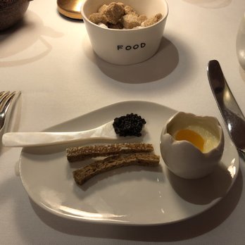 Sketch - Eggs and soldiers with caviar - French Near Me - London, XGL Sketch - Eggs and soldiers with caviar - French Near Me - London, XGL