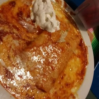 El Perico Ranchero - Delicious cheese enchilada, with tons of hot bubbly cheese. This is the best enchilada I've ever had. - Mexican Near Me - Upland, California