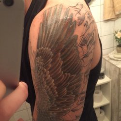 Checker Demon Tattoos - In the making