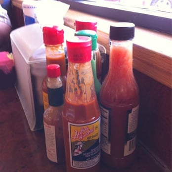 El Merendero - Extra hot sauce for those that want something spicier. - Mexican Near Me - Tucson, Arizona