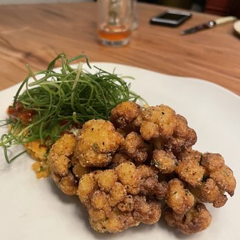 Imperfecto - Cauliflower - best dish of the night - Cocktail Bars Near Me - Washington, DC, District of Columbia