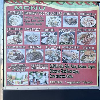 Taqueria Mi Ezperanza - the menu - Tex-Mex Near Me - La Porte, Texas