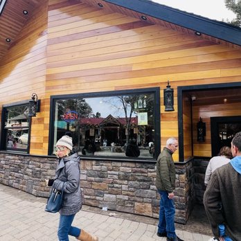 Rosa's - Entrance to restaurant facing street - New Mexican Cuisine Near Me - Big Bear Lake, California