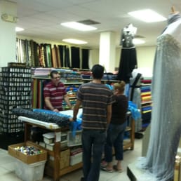 Some of the fabrics we purchased.