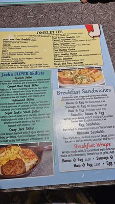 Menu photo 1 Jack's Hollywood Diner Hollywood, FL