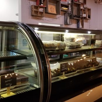 Cafe 86 - Bakery case full of ube baked goods - Desserts Near Me - Las Vegas, Nevada