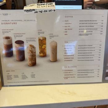 Lacaphe - Menu June 2026 2 of 2 - Coffee & Tea Near Me - Fremont, California