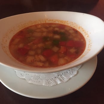 Hi-So Thai - Tom yum soup- onion, red pepper , green pepper ,mushroom with either shrimp or chicken. Spicy but really good - Thai Near Me - Weehawken, New Jersey Hi-So Thai - Tom yum soup- onion, red pepper , green pepper ,mushroom with either shrimp or chicken. Spicy but really good - Thai Near Me - Weehawken, New Jersey
