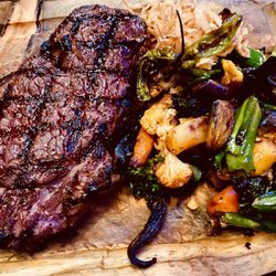 Appaloosa Grill - Bison rib eye