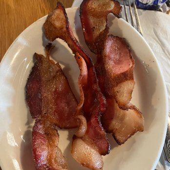 The Peach Cafe - Side of bacon - sooooo good. - New American Near Me - Monrovia, California The Peach Cafe - Side of bacon - sooooo good. - New American Near Me - Monrovia, California