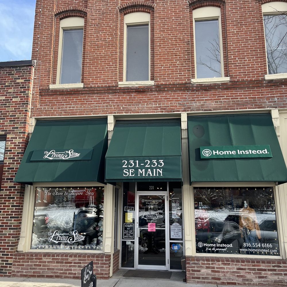 Living Stone - Boutique resides within a stately historic building. - Home Decor Near Me - Lees Summit, Missouri