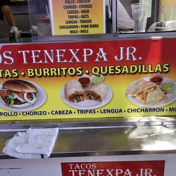 Tacos Tenexpa Jr - a sign for the restaurant - Food Trucks Near Me - Tigard, Oregon Tacos Tenexpa Jr - a sign for the restaurant - Food Trucks Near Me - Tigard, Oregon