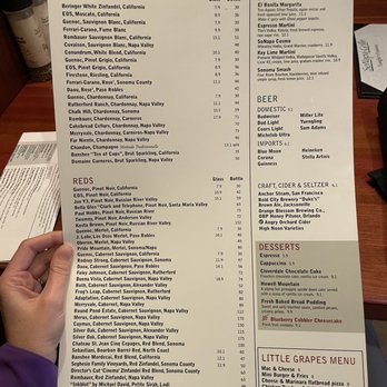 SoNapa Grille - Menu - American Near Me - Ormond Beach, Florida